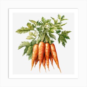 Carrots 6 Art Print