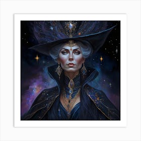 Witch Of The Night Art Print