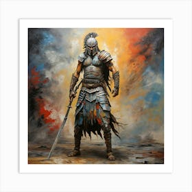Spartan Warrior 3 Art Print