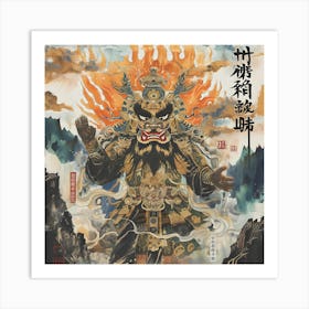 Bishamonten Art Print