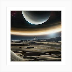 Saturn 3 Art Print