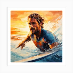 Surfer 9 Art Print