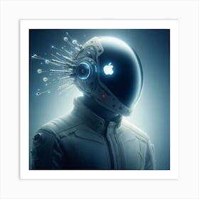 Space Helmet Art Print