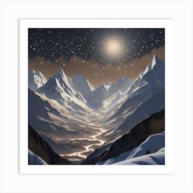 Winter Wonderland 9 Art Print