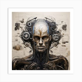 Cyborg 1 Art Print