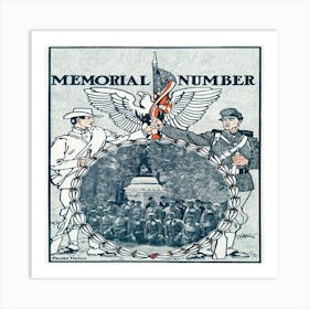 Memorial Number Art Print