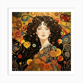 Klimt'S Woman Art Print