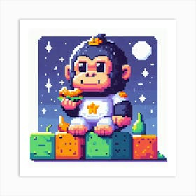 Pixel Art 5 Art Print