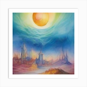 City Of The Sun Art Print