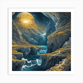 Cave Of The Sun Art Print