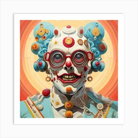 Clown 2 Art Print