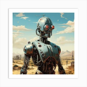 Star Wars Robot 3 Art Print