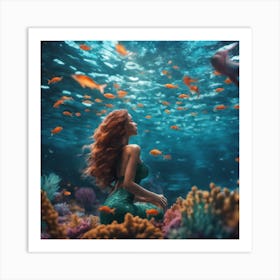 Little Mermaid Art Print