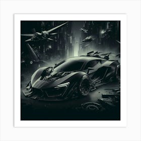 Batman V Supercar Poster