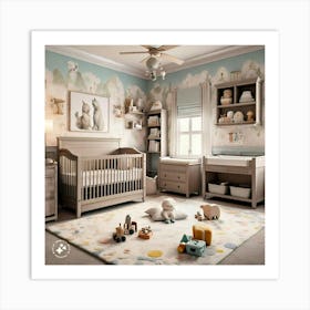 Baby Nursery 2 Art Print