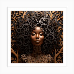 Afro-Futurism 39 Art Print