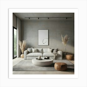 Modern Living Room 133 Art Print