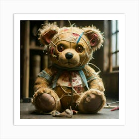 Teddy Bear 2 Art Print