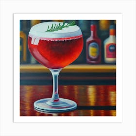 Cocktail Art Print