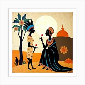 Egyptian Woman Art Print