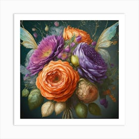 Fairy Bouquet 1 Art Print