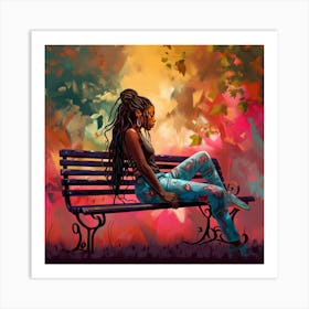 Color Fusion African Art Print