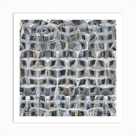 - Brutalist Archi Cubes Art Print