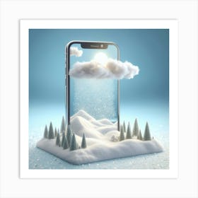 Winter Wonderland In Your Pocket Art Print