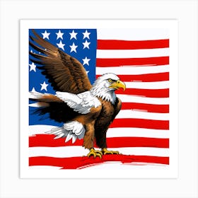 American Bald Eagle 1 Art Print