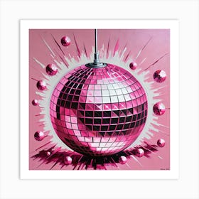 Disco Ball 2 Art Print