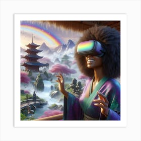 Vr Headset 3 Art Print