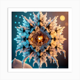 Snowflake 5 Art Print