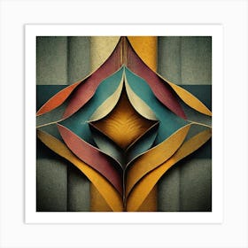 Image Fx Abstract Geometric Design 1 Art Print