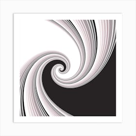 Iluzie Optica Vertigo Art Print