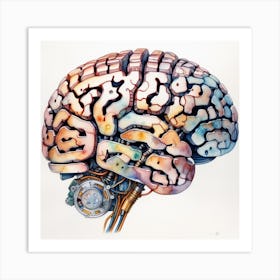 Brain 3 Art Print