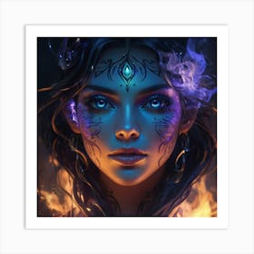 Ethereal Beauty Art Print