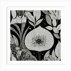 Flora And Fauna 1 Art Print