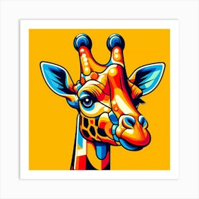 Giraffe Art Print