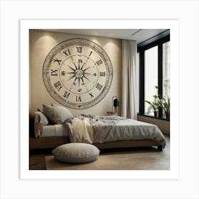 Compass Wall Art Art Print