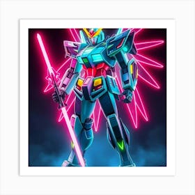 Gundam 05 Art Print