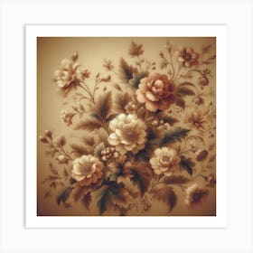 Floral Painting Art Print