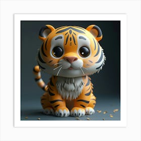 Tiger 2 Art Print