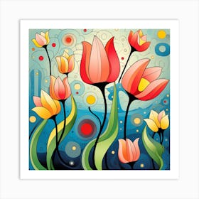 Tulips 2 Art Print