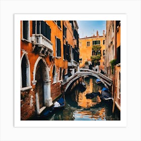 Venice, Italy van gogh Art Print