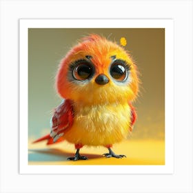 Cute Bird Art Print