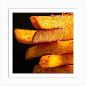 Roasted Sweet Potato Fries Art Print