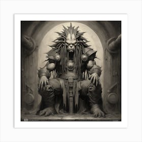 Dwarven Lord Art Print