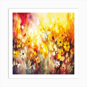 Vibrant autumn foliage defines nature painted beauty Art Print