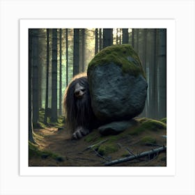 Troll Art Print