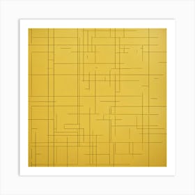 Abstract Geometric Pattern 25 Art Print